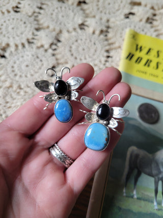 The Cheyenne Bug Pins - Golden Hills & Onyx