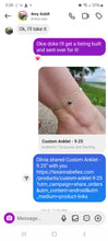 Load image into Gallery viewer, The Amy Anklet - 9.25&quot;