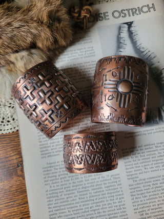 The Blythe Statement Cuff - Copper