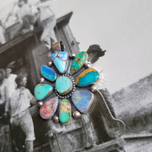 Load image into Gallery viewer, The Lauren Mixed Mine Cluster Pendant