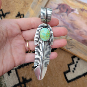 The Kendall Feather Pendant