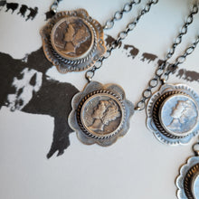 Load image into Gallery viewer, The Saratoga Dime Necklace