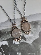 Load image into Gallery viewer, 1936 Buffalo Nickel Toggle Necklace - 18&quot;