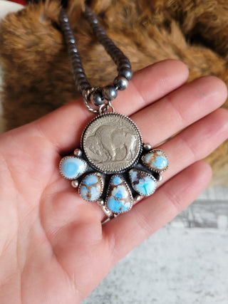 The Sara Nickel Pendant