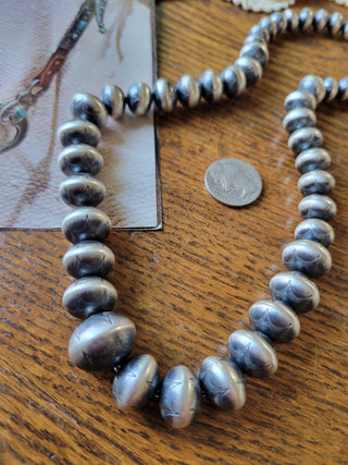 The Truett Navajo Handmade Pearls - By Bryannen Halwood