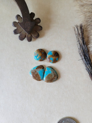 Kingman Turquoise Cab Set of 4