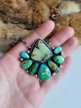 The Thunderhorse Cluster Necklace