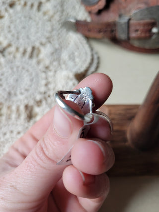 The Montgomery Ring - Sz 5.25 - Coral