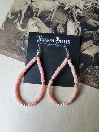 The Faith Hoops - Pink Conch