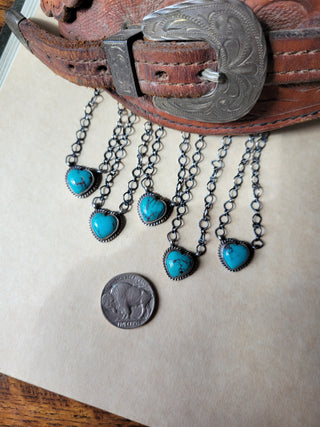 Clancy Heart Necklace - Kingman