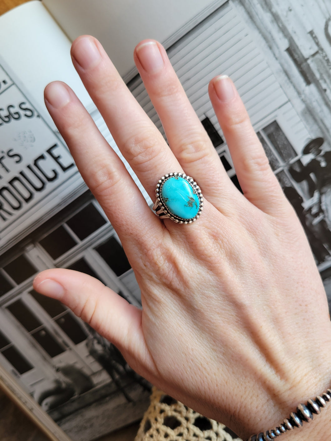 Hannah Morenci Ring sz 8