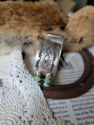 The Frost Double Row Sonoran Statement Cuff