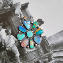 Load image into Gallery viewer, The Lauren Mixed Mine Cluster Pendant