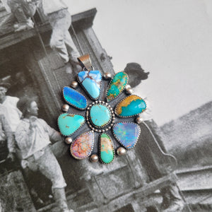 The Lauren Mixed Mine Cluster Pendant