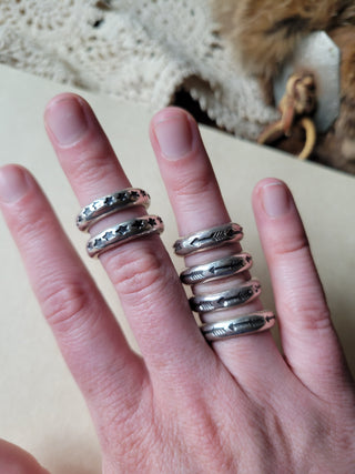 Sunshine Reeves 5.5mm Chunky Stacker Rings