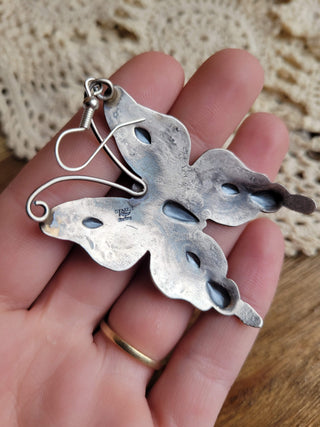 Butterfly Whimsy Concho Earrings - Kingman