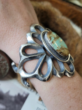 The Prescott Cuff - Chimney Butte - Mine #8 Turquoise