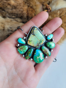 The Thunderhorse Cluster Necklace
