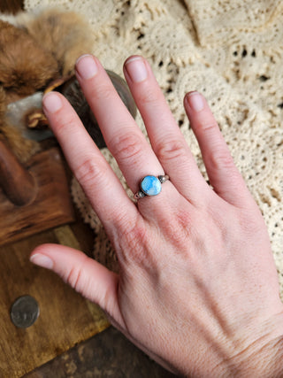 Golden Hills Stacker Ring - Sz 6.5