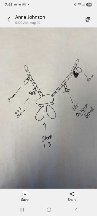 The Anna Charm Necklace