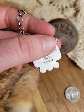 The Maverick Bar Necklace - White Buffalo