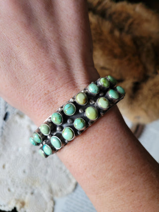 The Frost Double Row Sonoran Statement Cuff