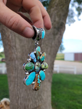 Load image into Gallery viewer, The Tamara Mixed Mine Cluster Pendant