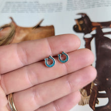 Load image into Gallery viewer, The Lucky Horseshoe Studs