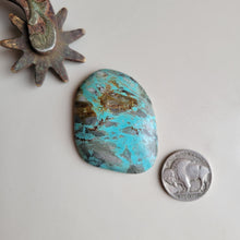 Load image into Gallery viewer, Large Turquoise Cabochon