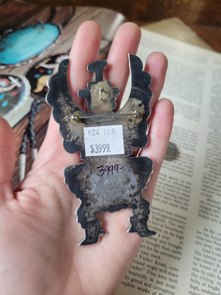 Vintage Zuni Knifewing Pin