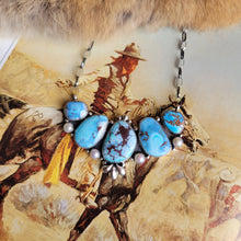 Load image into Gallery viewer, &quot;Something Blue&quot; Bridal Necklace