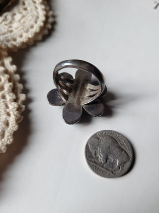 The Allison Cluster Ring - Sz 9.25 - Vintage