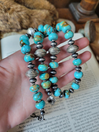 The Blue Mesa Dime Pearl Necklace - Royston