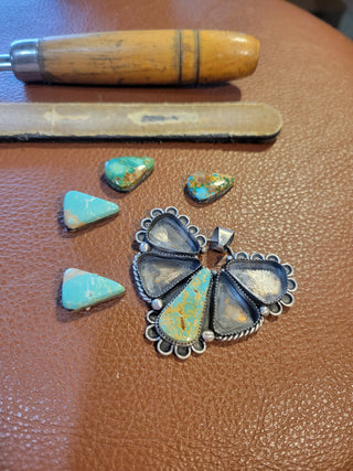 The Lauren Half Cluster Pendant