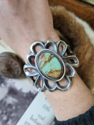 The Prescott Cuff - Chimney Butte - Mine #8 Turquoise