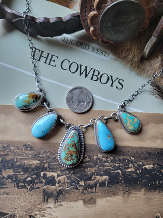 The Everett Mixed Mine Turquoise Necklace