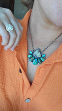 Load image into Gallery viewer, The Thunderhorse Cluster Necklace