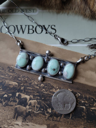 The Vaughn Bar Necklace - Paloma Varascite