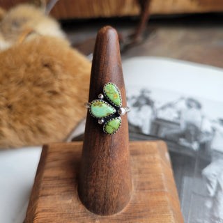 Lauren - Half Cluster Ring - Sz 6.5