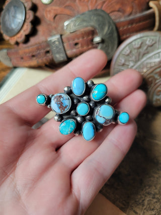 Daisy Hair Barrette - Golden Hills & Sonoran