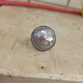 Buffalo Nickel Ring