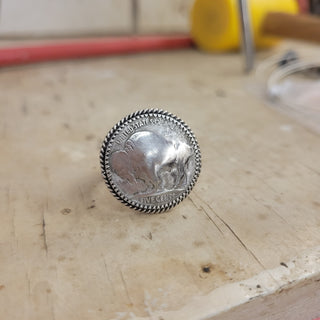 Buffalo Nickel Ring
