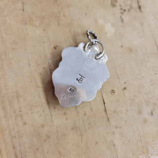Sterling Opal & Royston Pendant