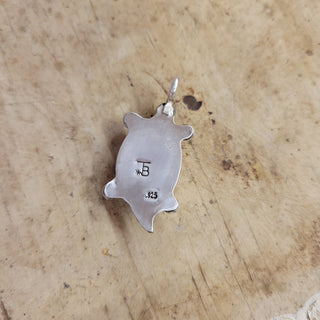 Custom Royston Turtle Pendant