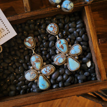 Load image into Gallery viewer, Georgina Statement Earrings - Golden Hills