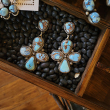 Load image into Gallery viewer, Georgina Statement Earrings - Golden Hills